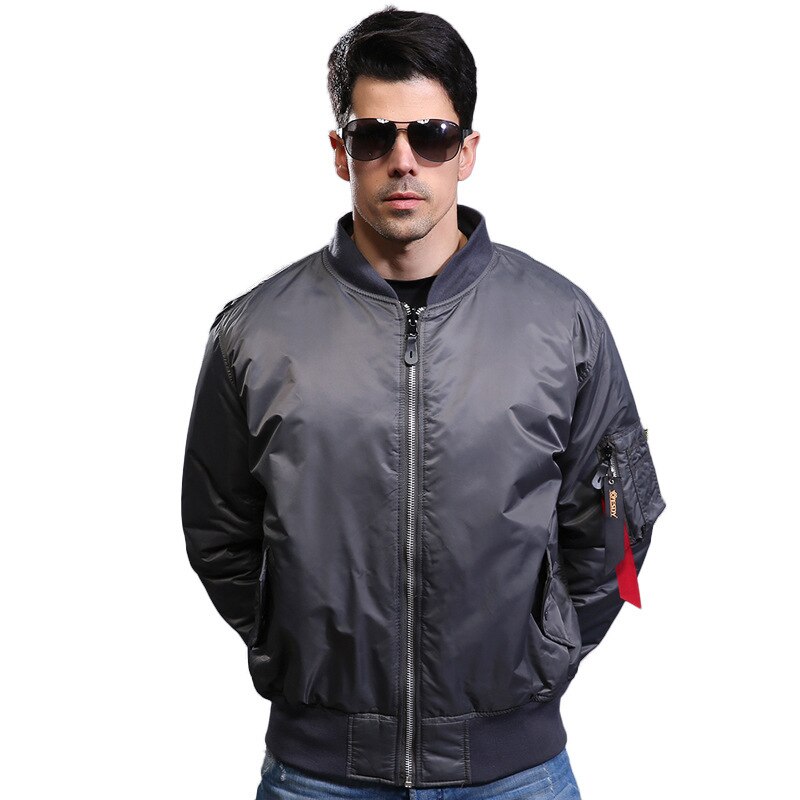   ö Ϸ Ŷ      ݱ   డ  Ʒ/MA1 Army Air Force Fly Pilot Jacket on both side Military Airborne Flight Tactical Bomber